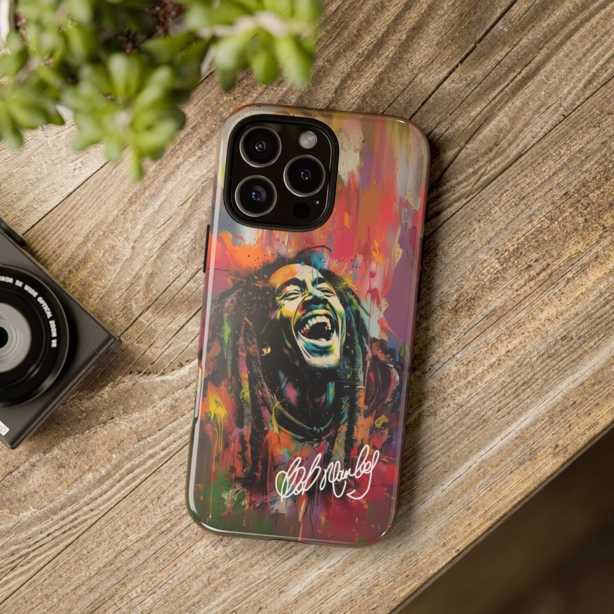 Bob Marley Design Phone Case - Image 3