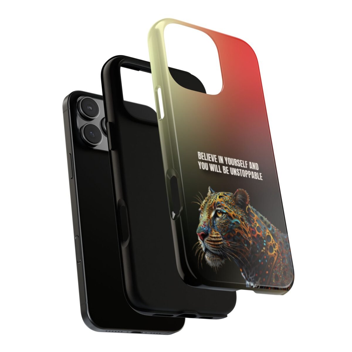 Cheetha Motivation Design Phone Case - Image 3
